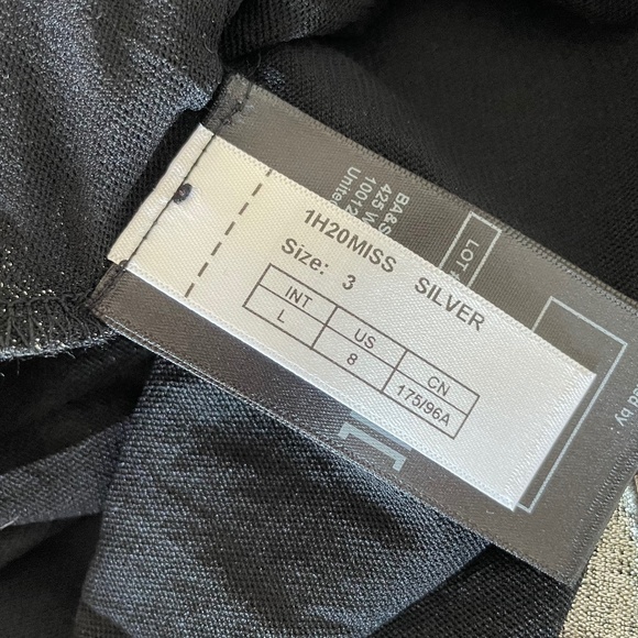 BA&SH “Miss Metallic” Mini Dress| Size Large (US 8) | NWT - Picture 14 of 16